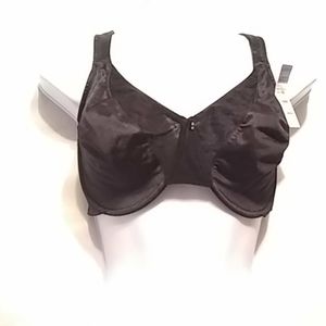 NWT Curvation Bra Size 40 Black Unline Under Wire